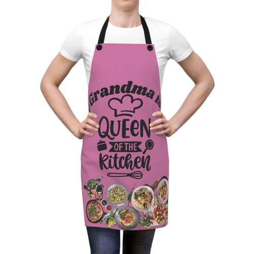Apron grandma the queen - grandma,